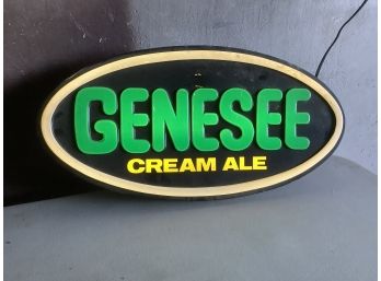 Genesee Cream Ale Sign