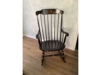 Nichols & Stone Co. Black Rocking Chair