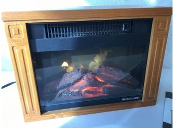 Heat Surge Fireplace Heater No Remote