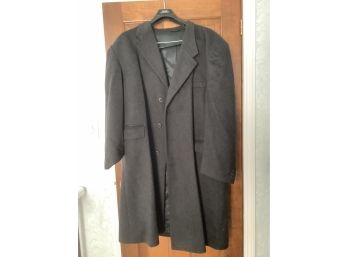 Executive Collection Wool/cashmere Coat Size 50