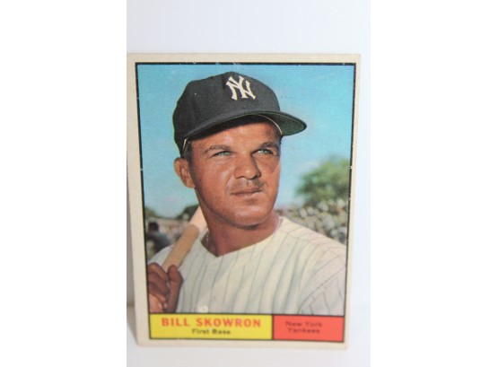 1961 Topps NY Yankees Bill 'Moose' Skowron