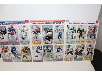 1993 Gameday Collectors Cards Sheets - McDonalds/ 12 Cards Group 2