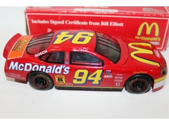 1998 Bill Elliott #94 McDonald's Ford Taurus 1/24 Car