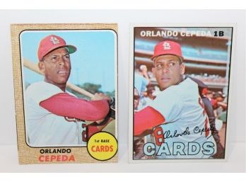 1967 & 1968 Orlando Cepeda Cardinals HOF