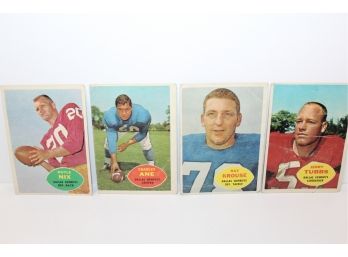 7 Vintage Dallas Cowboys Cards From 1960