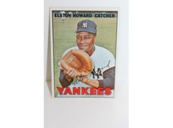 1967 Topps NY Yankee Elston Howard