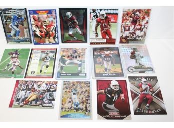 14 Pro-bowl Receivers Cards Moss - Fitzgerald -Rice  & More