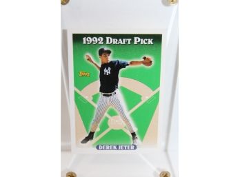1993 Topps Rookie Draft Derick Jeter - Very Nice
