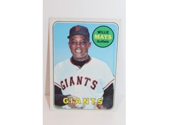 1969 Topps Willie Mays SF Giants