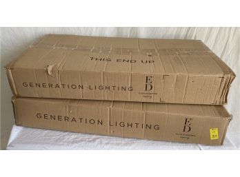Pair Of New In The Box Wall Sconces/Swing Arm Generation Lighting By Ellen Degeneres