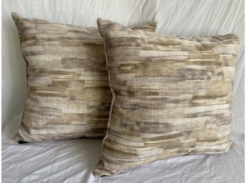 Pair Of Velvet Feeling Pillows