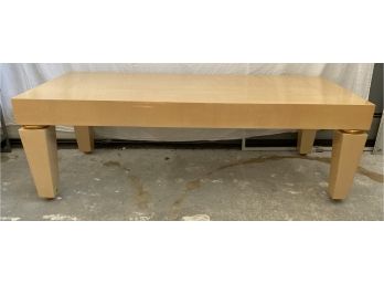 Beautiful Ivory Colored Laminate Coffee Table