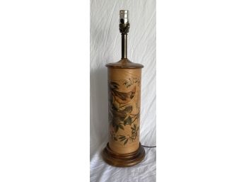 Lamp Base With Birds