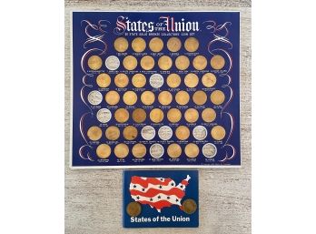 Collectable States Of The Union Bronze Coins Marked 1969 Shell Oil Company