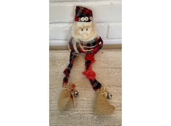 Woven Fabric Christmas Doll