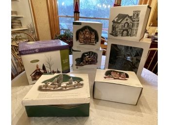 Lot Of Department 56 Holiday Items