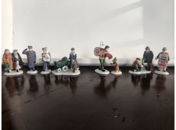 Dept 56 Accessories - Busy Sidewalks, One Man Band And The Dancing Dog And All Around The Town