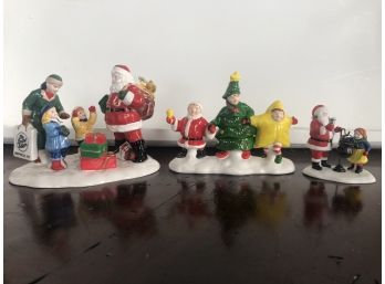 Dept 56 Accessories- A Visit With Santa, We're Going To A Christmas Pageant And Tis The Season