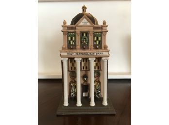 Dept 56 - First Metropolitan Bank - Christmas In The City Series