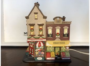 Dept 56 - Johnson's Grocery & Deli - Christmas In The City Series