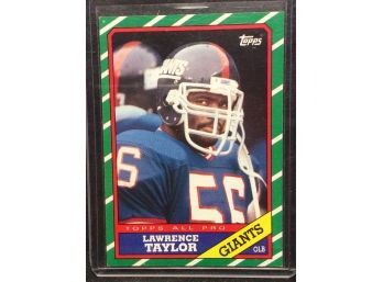 1986 Topps Lawrence Taylor