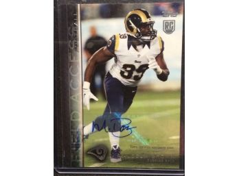 2015 Topps Field Access Malcolm Brown Rookie Autograph