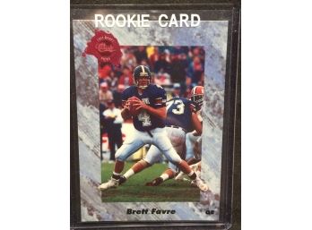 1991 Classic Draft Picks Brett Favre Rookie Card