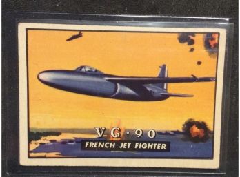 1952 Topps Wings VG 90 Card