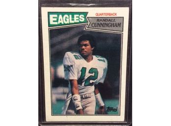 1987 Topps Randall Cunningham Rookie Card