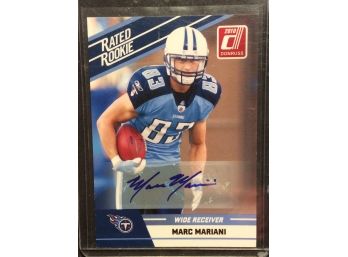 2010 Panini Donruss Marc Mariani Autographed Rated Rookie Card