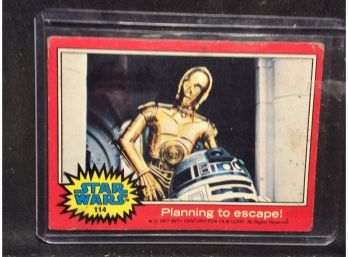 1977 Topps Star Wars Card #114