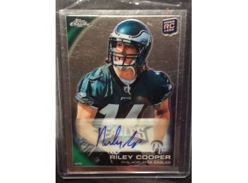 2010 Topps Chrome Riley Cooper Rookie Autograph