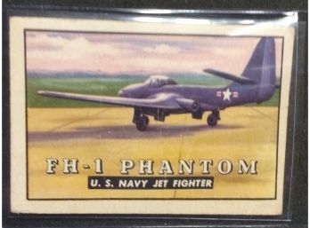 1952 Topps Wings FH-1 Phantom Card