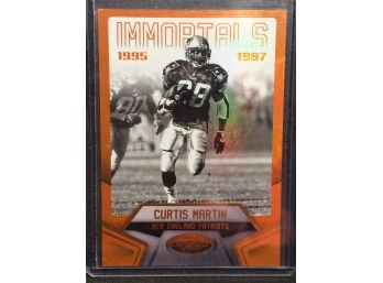 2016 Panini Certified Immortals Curtis Martin 023/225