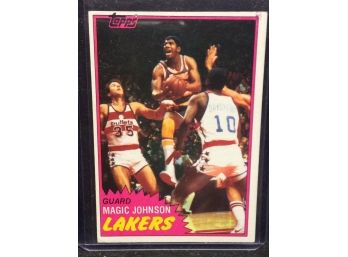 1981-82 Topps Magic Johnson