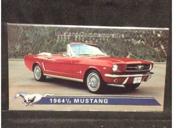 1993 RPM Car & Driver 1964 1/2 Ford Mustang Card