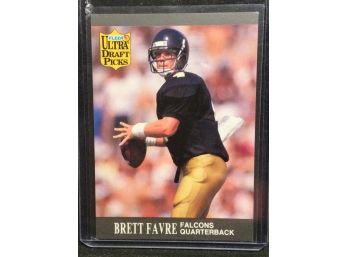 1991 Fleer Ultra Draft Picks Brett Favre Rookie Card