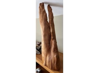 Wooden Nee From Cypress Tree 19''. XXXXXXX
