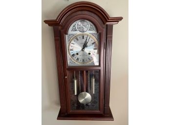 Waltham Clock 31 Day Chimes Work And Key Is Included