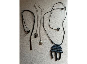 Group Of Four Necklaces