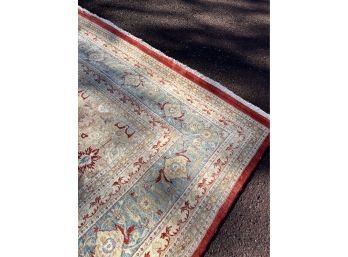A Quality Hand Knotted Wool Indo-Persian Carpet - Fresh From The Cleaner! 9x12