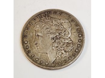 1883-S Morgan Silver Dollar (much Better Year And Date)