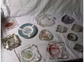 Vintage Ash Tray / Ink Well Lot