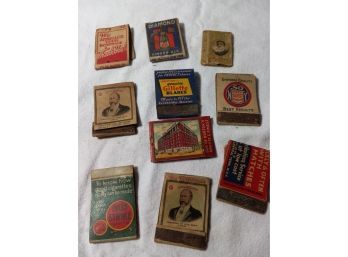 Lot Of Antique / Vintage Match Books