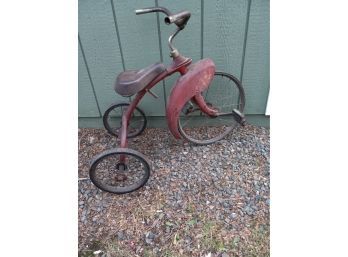 Antique All Metal Tricycle