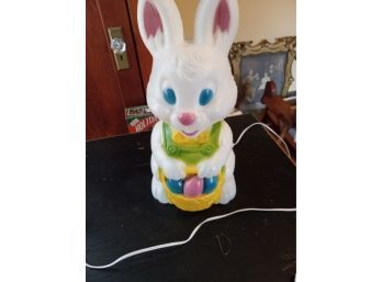 Blow Mold Easter Bunny