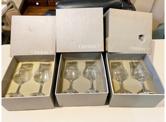 Orrefors Elixir Wine Tasting Glasses - Set Of 6 #1397489