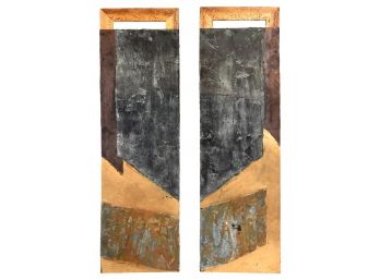 John-Richard By Janette Fedric Cascade I Original Metal In Abstract Style Wall Art With Custom Finish