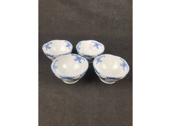 Blue And White Asian Bowls