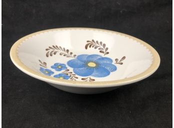 Royal China Blue Floral Bowl By Jeannette Corp